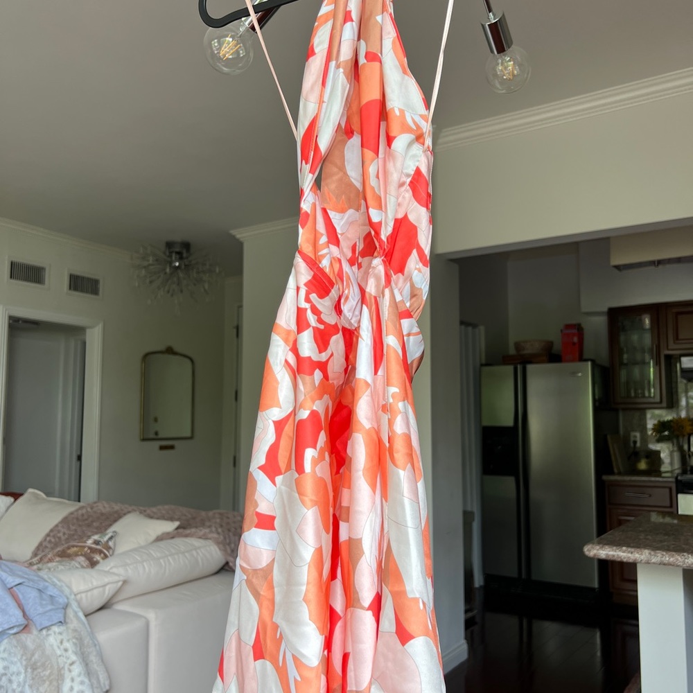 Fun Colorful Cut-out Summer Dress